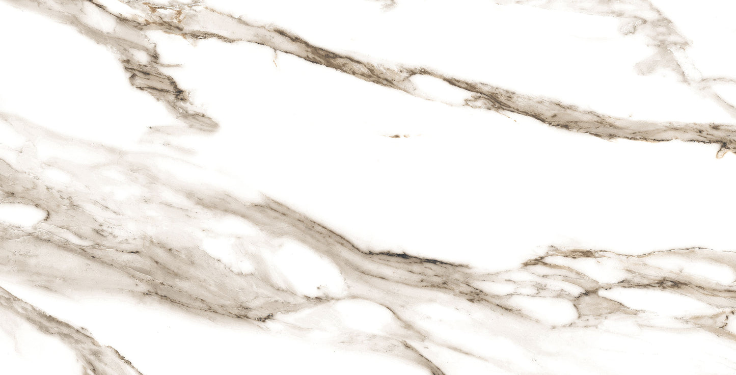 Perlo spalvos, su auskiniais raštais, Premium akmens masės plytelės su poliruotu paviršiumi, skirtos vidaus ir lauko zonoms.