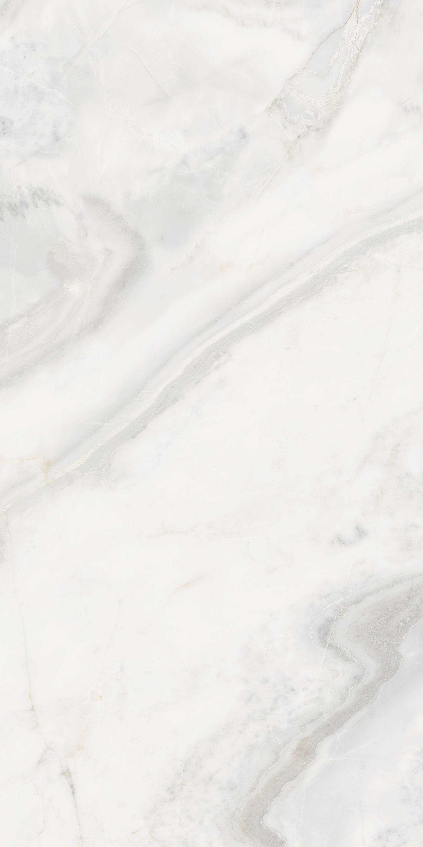 Akmens masės plytelė, poliruoto paviršiaus, vidaus ir lauko naudojimui, baltos spalvos, su šviesiai pilkais raštais