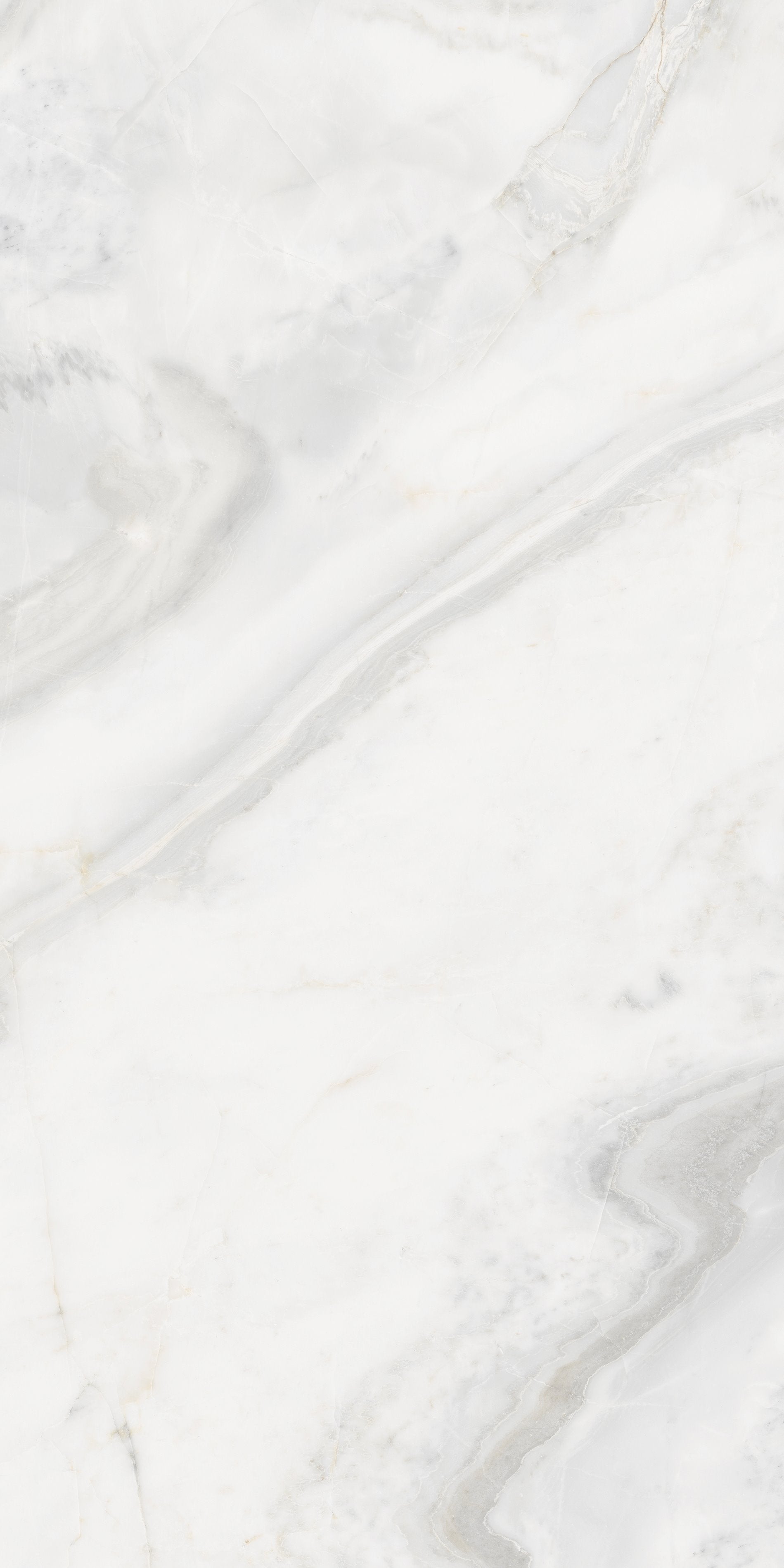 Akmens masės plytelė, poliruoto paviršiaus, vidaus ir lauko naudojimui, baltos spalvos, su šviesiai pilkais raštais