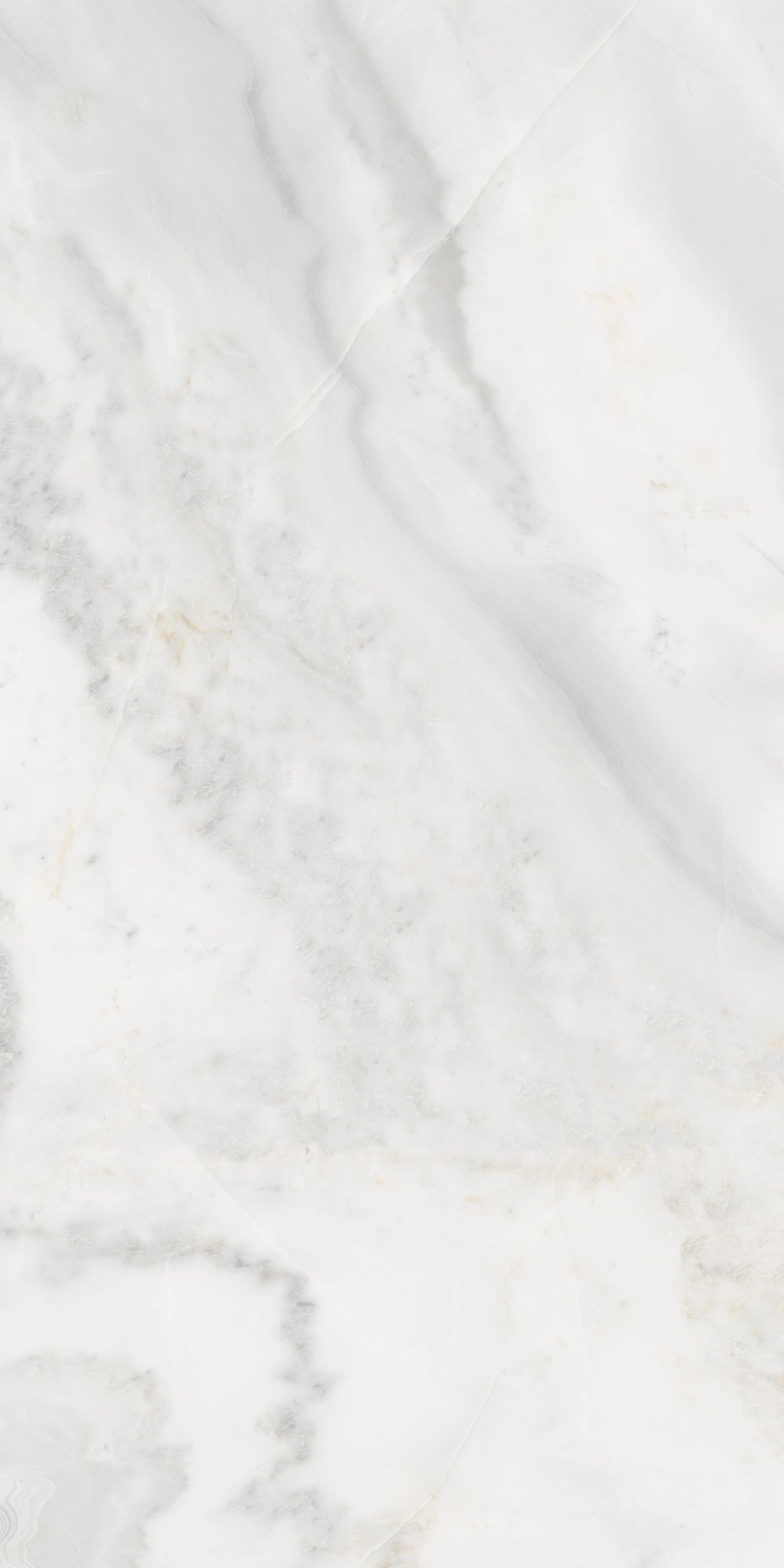 Akmens masės plytelė, poliruoto paviršiaus, vidaus ir lauko naudojimui, baltos spalvos, su šviesiai pilkais raštais