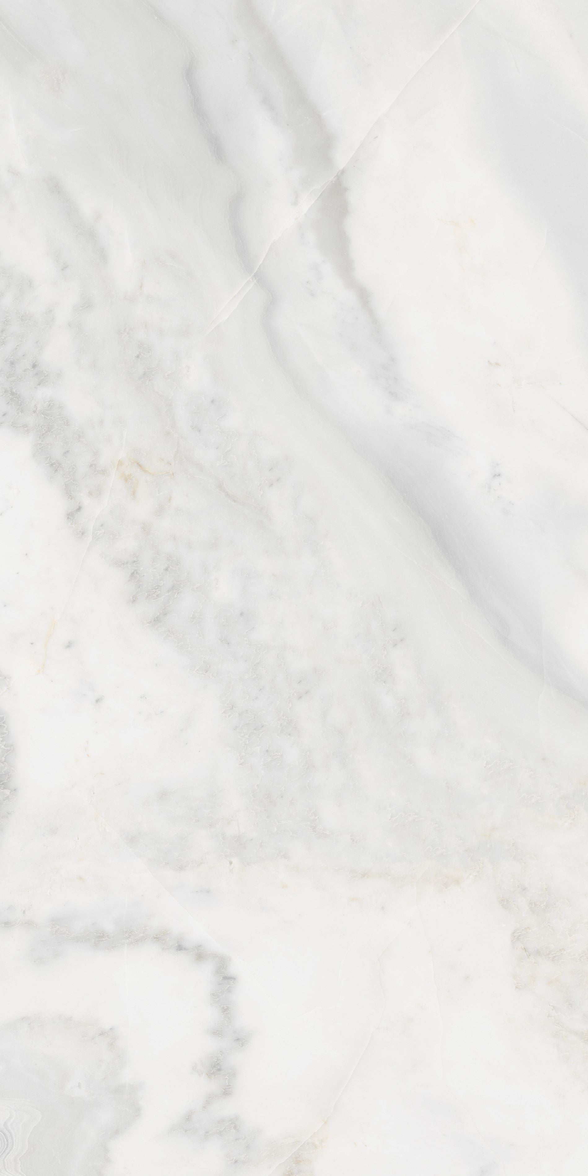 Akmens masės plytelė, poliruoto paviršiaus, vidaus ir lauko naudojimui, baltos spalvos, su šviesiai pilkais raštais