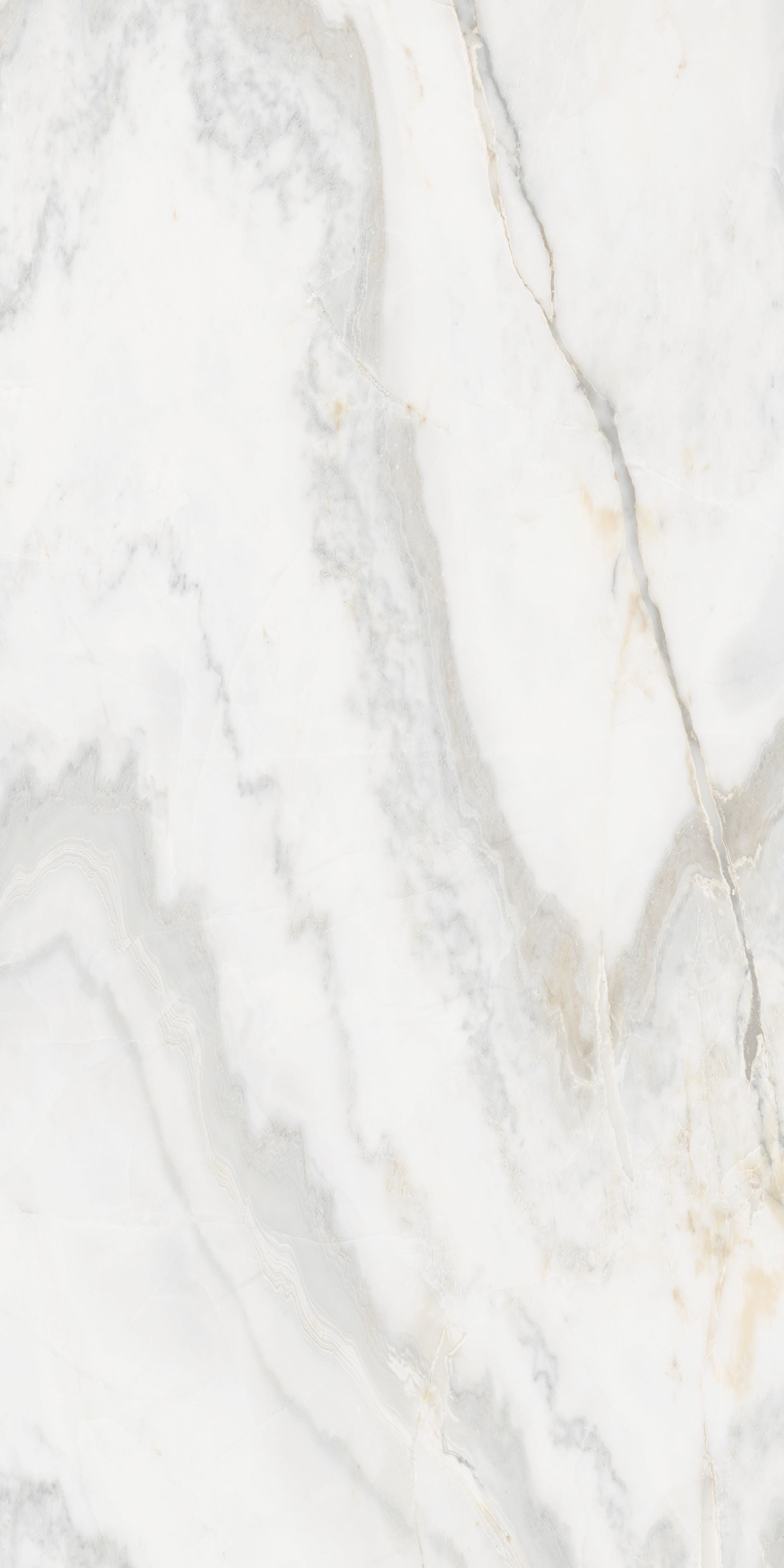 Akmens masės plytelė, poliruoto paviršiaus, vidaus ir lauko naudojimui, baltos spalvos, su šviesiai pilkais raštais