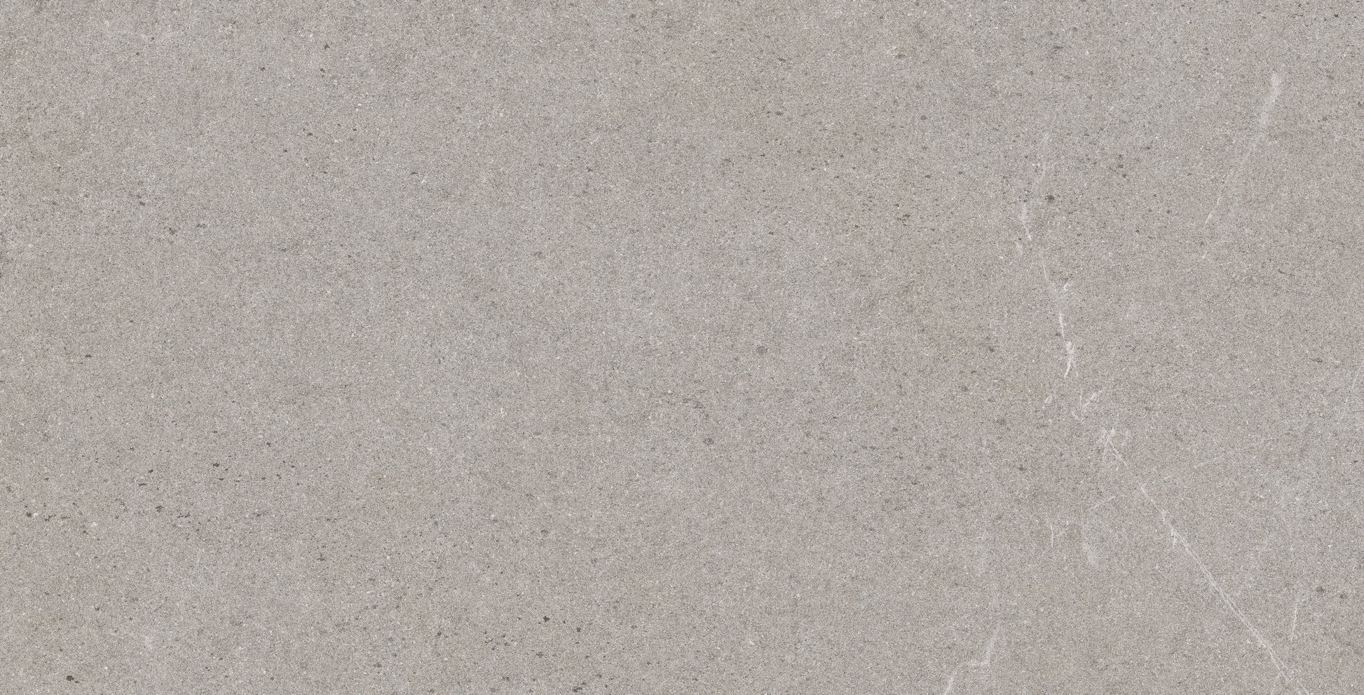 Pilkos spalvos plytelės su matine tekstūra.