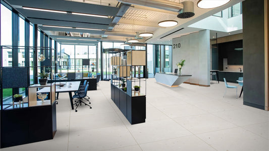 60x60 kreminės akmens masės plytelės su Carving blizgesio efektu