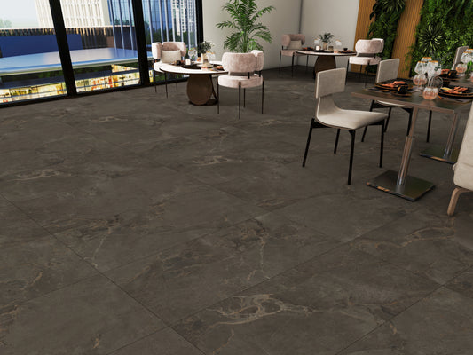 60x120 JAKARTA BLACK (CARVING)