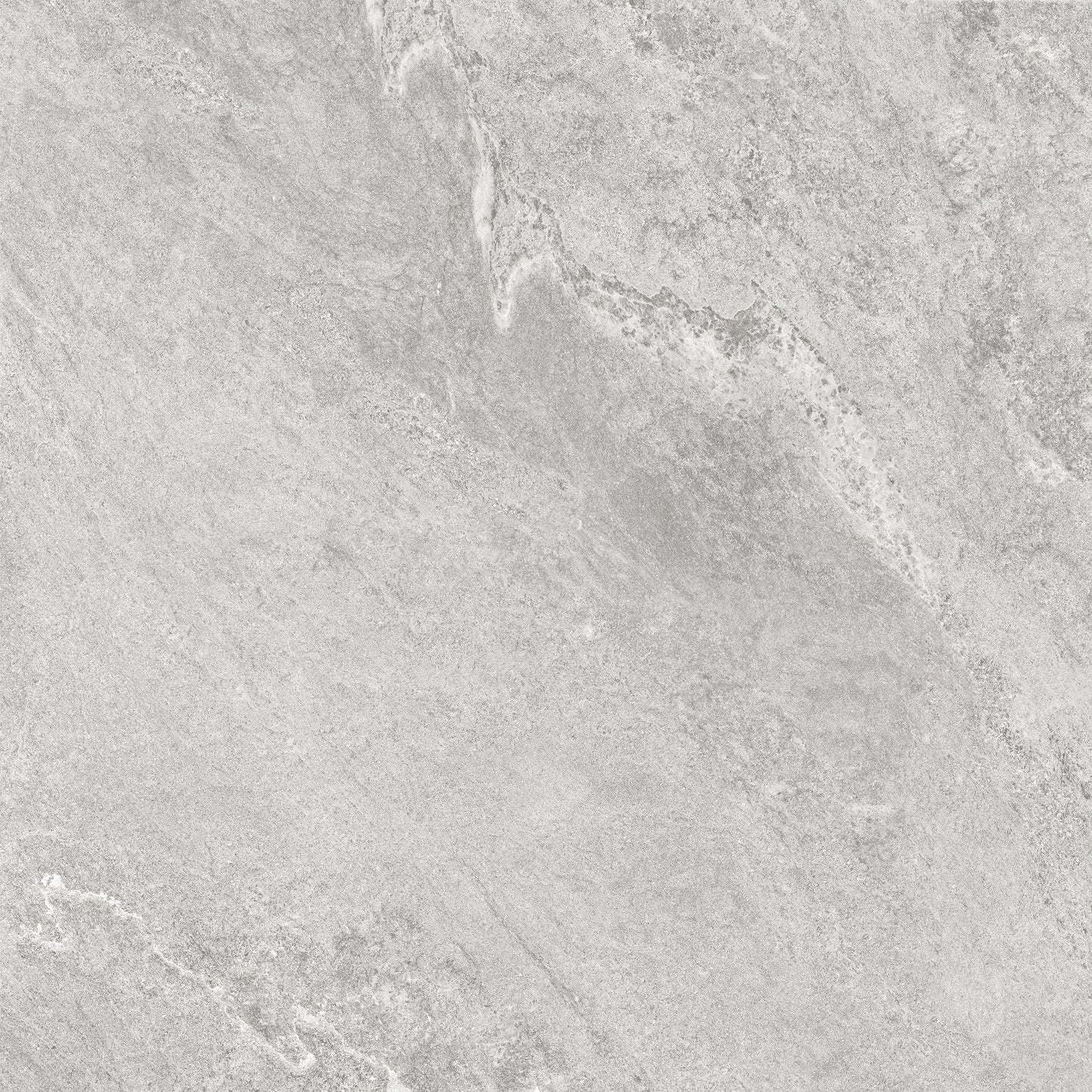 Pilkos akmens masės plytelės su raštais lauko ir vidaus naudojimui.