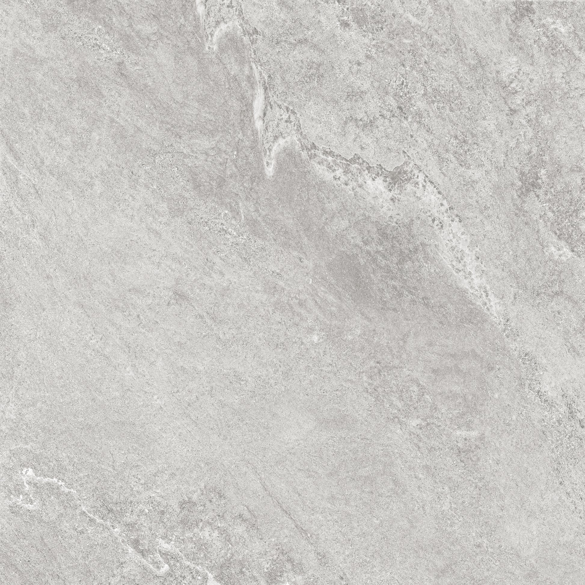 Pilkos akmens masės plytelės su raštais lauko ir vidaus naudojimui.