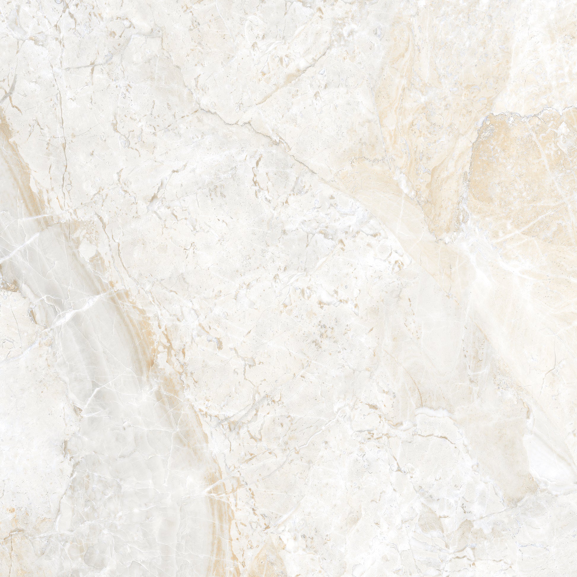 Matinės plytelės baltos perlo tonų su aukso detalėmis, R9 neslidžios ir ilgaamžės.