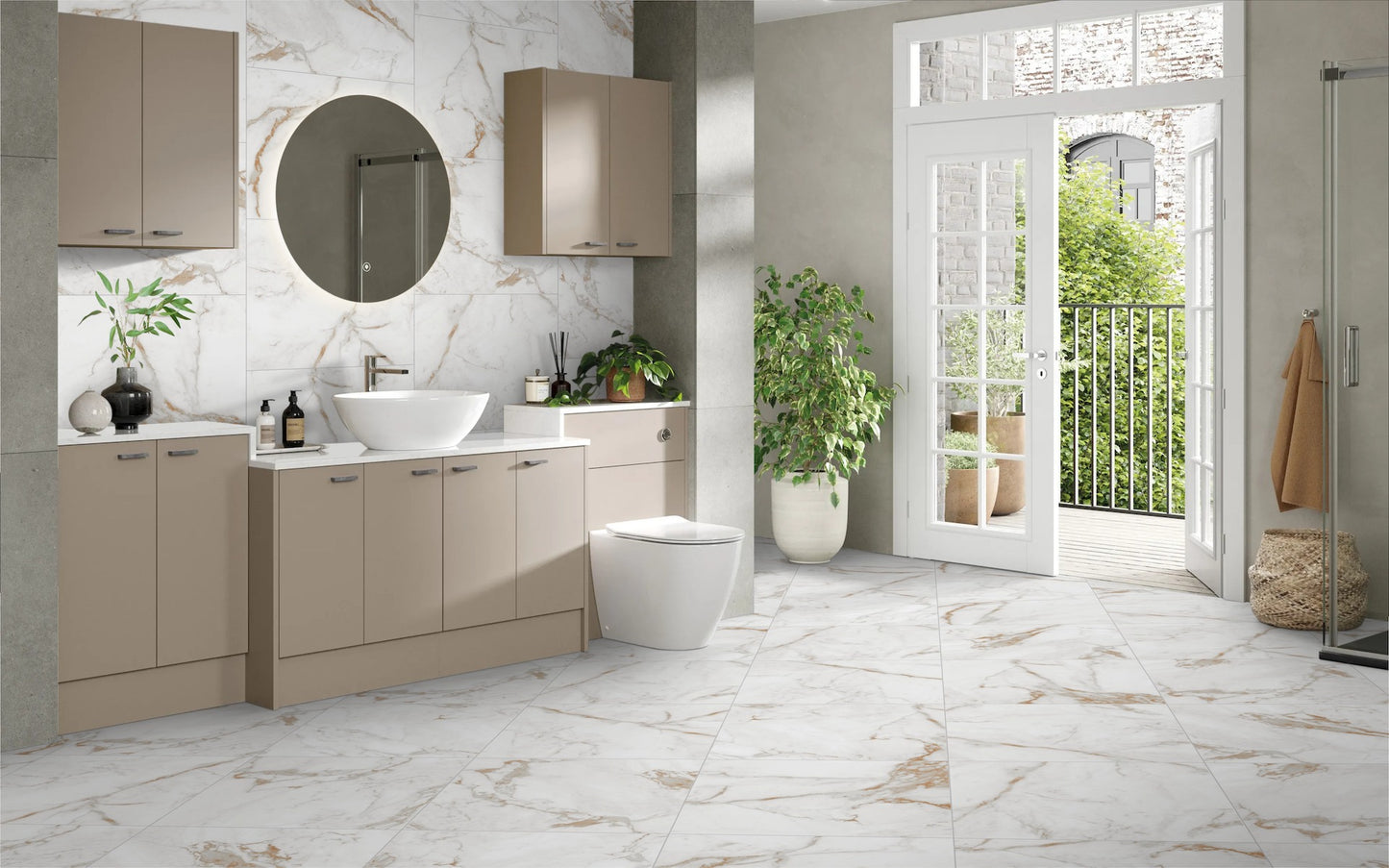 60x60 NOVER BROWN (CARVING)