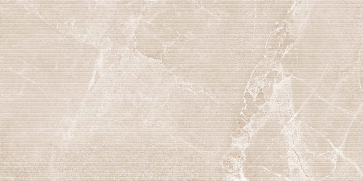 60x120 SEGNI FLUTED SAND (MATT, COLORED BODY)