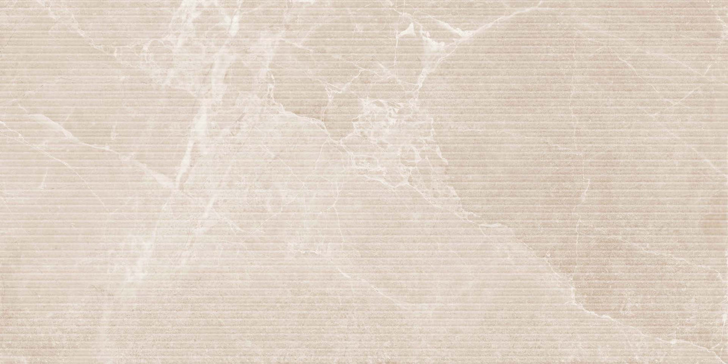 60x120 SEGNI FLUTED SAND (MATT, COLORED BODY)